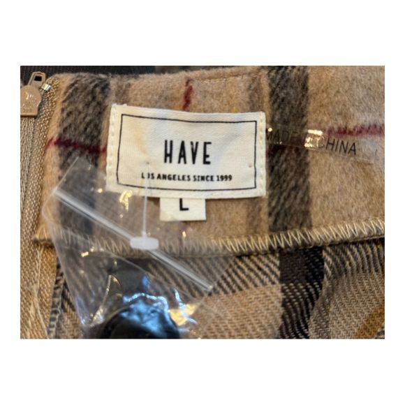 NWT Have Los Angeles Plaid Skort - Picture 3 of 3